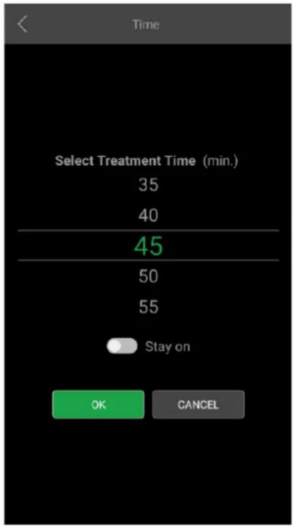 THERABODY RecoveryAir PRO - Définition des paramètres de traitement - 2