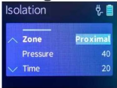 THERABODY RecoveryAir PRO - Étape 7 : définir la zone (programme personnalisé : cycle ISO et programme isolation uniquement) - 2