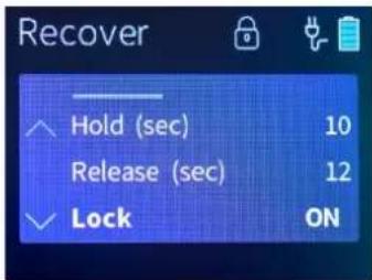 THERABODY RecoveryAir PRO - Désactivation des paramètres de la console - 1