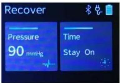 THERABODY RecoveryAir PRO - Définir la durée de traitement continu - 2