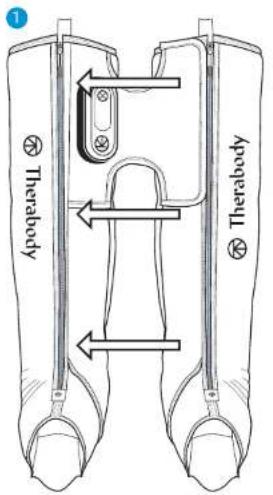 THERABODY RecoveryAir JetBoots - Guardary transportar el dispositivo - 1