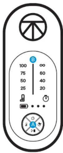 THERABODY RecoveryAir JetBoots - A Buttons Indicators - 1