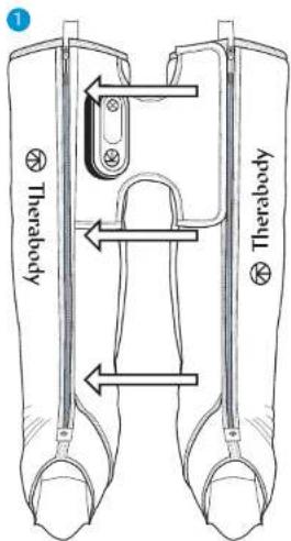 THERABODY RecoveryAir JetBoots - Conservazione e trasporto del dispositivo - 1