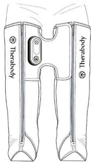 THERABODY RecoveryAir JetBoots - No Intentes use el disposi tivo mlentras se esta cargando. - 4