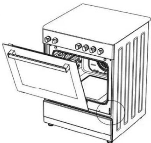 CONTINENTAL EDISON CECV60FCB - Nettoyage et installation de la porte du FOUR - 2