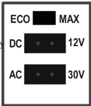 ARDES ARTK45A - Prevádzka pri 12 V - 1