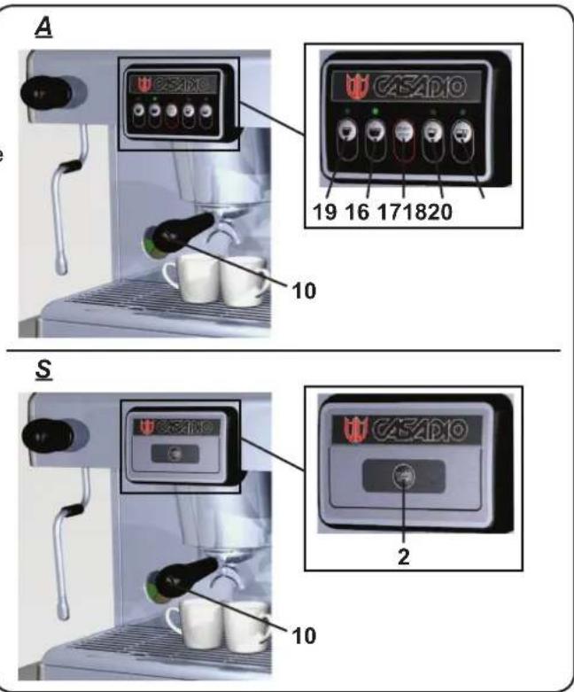 Casadio Dieci A1 - Erogazione caffe - 2
