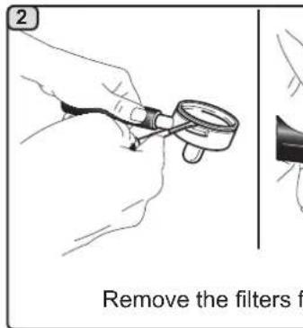 Casadio Dieci A1 - FILTER-HOLDERS - This operation must be made on all the filter-holders at the end of each working day - 2