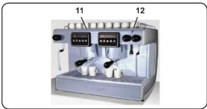 Casadio Dieci A1 - Chauffe-tasses (la ou c-est prevu) - 1