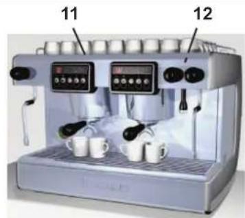 Casadio Dieci A1 - Cup-Warmer (when provided) - 1