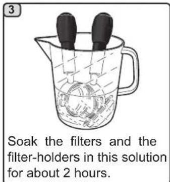 Casadio Dieci A1 - FILTER-HOLDERS - This operation must be made on all the filter-holders at the end of each working day - 4