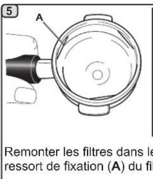 Casadio Dieci A1 - PORTE-FILTRES - Intervention à effectuer au terme de la journee de travail sur tous les porte-filtres - 7