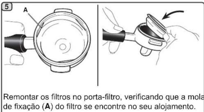 Casadio Quincici - PORTA-FILTROS - Intervenção a efectuar no fim de um dia de trabalho em todos os porta-filtros - 5