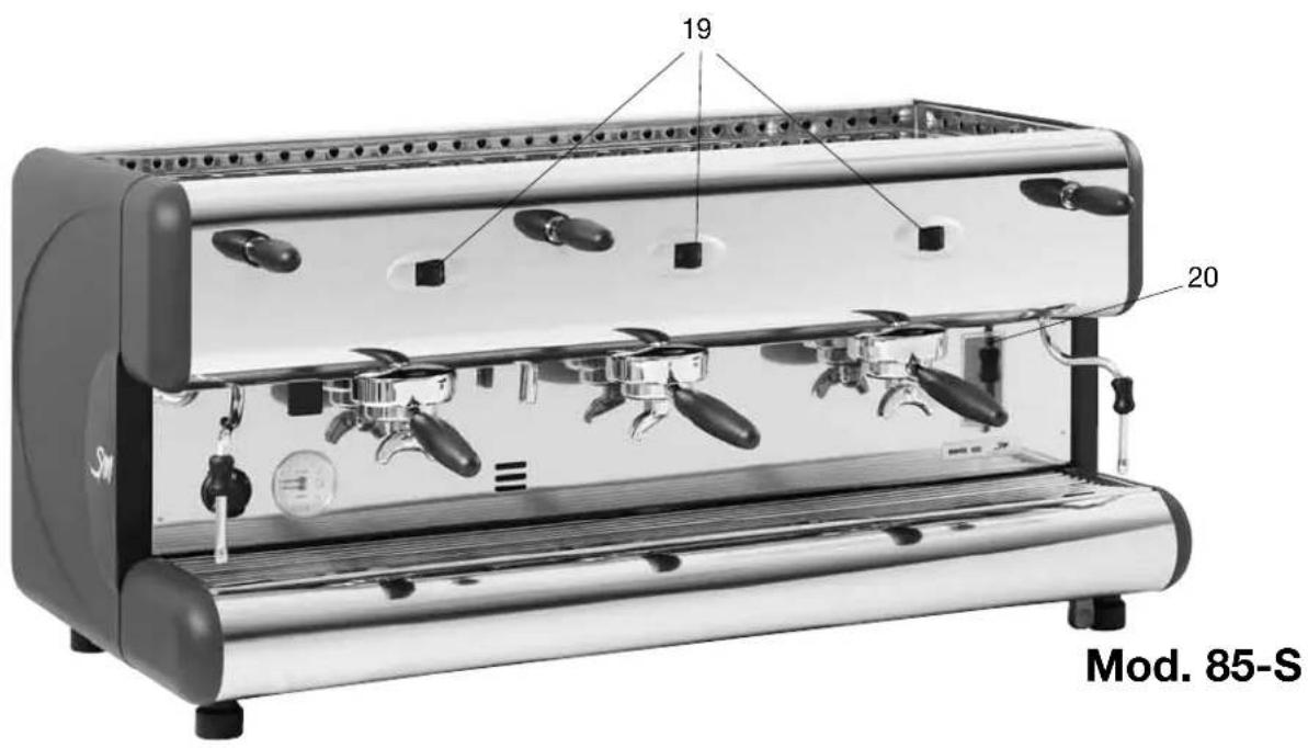 La San Marco 85 SE - Exploded diagrams - 1
