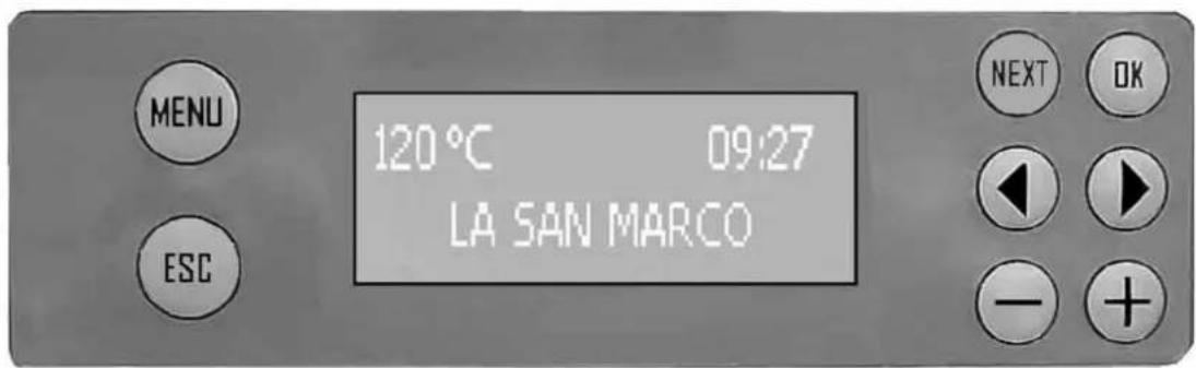 La San Marco Top 85 - Utilizzo tastiera display - 1