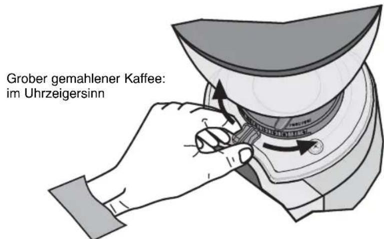 Ceado E37R - EINSTELLUNG ZUM MAHLEN DES KAFFEES - 2