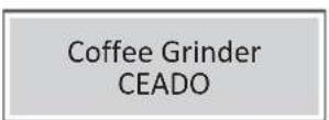 Ceado E37R - Accensione - 1