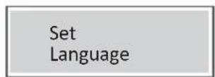 Ceado E37R - - Selecting the menu language - 1
