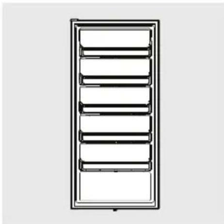 FRIGIDAIRE FFUE2024AN - Pour installer les balconnets de porte: - 1