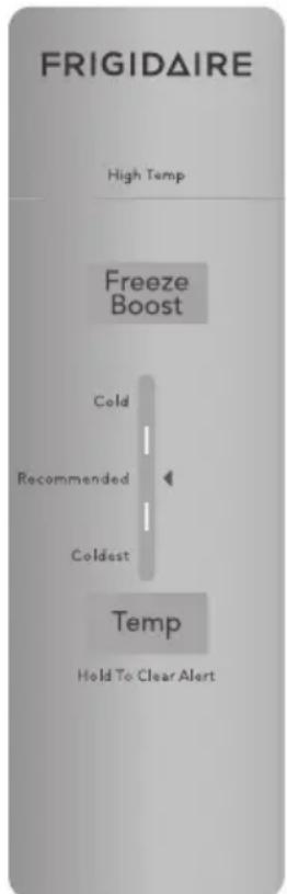 FRIGIDAIRE FFUE2024AN - Pour activer le mode shabbat - 1