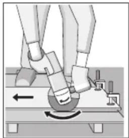 BOSCH GWS 17125 SB Professional - Metallerin kesilmesi - 1