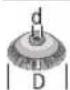 BOSCH GWS 17125 SB Professional - ^-1 [m/s] - 1