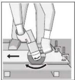 BOSCH GWS 17125 SB Professional - Tăierea de separare a metalului - 1