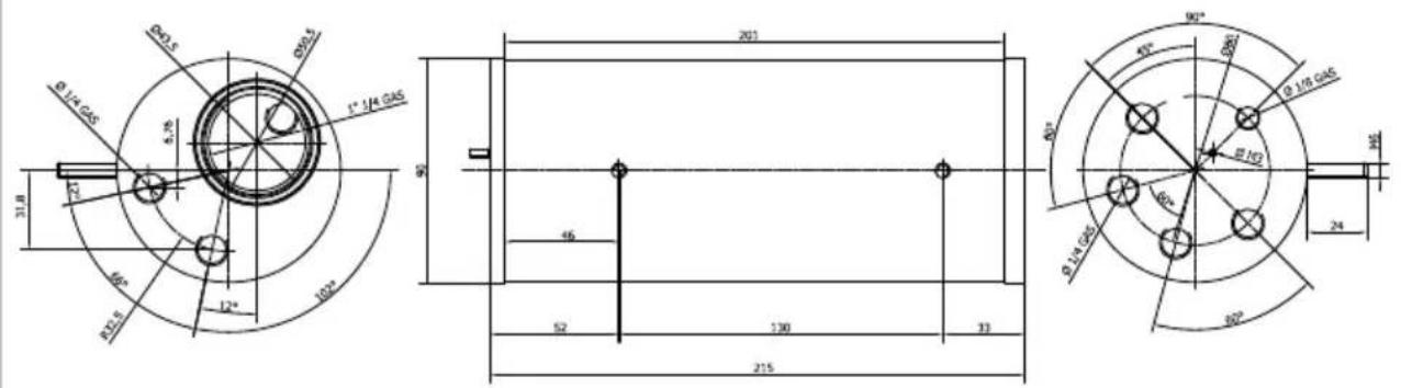 Victoria Arduino Theresia - SCHEMA Caldaia / BOILER diagram / SCHEMA de chaudière - 1