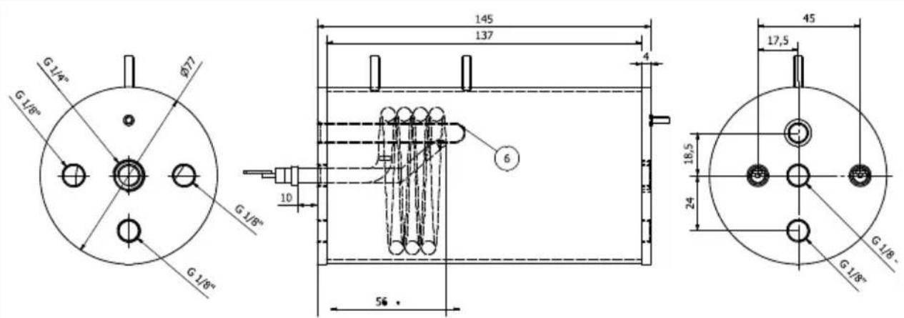 Victoria Arduino Theresia - SCHEMA Caldaia / BOILER diagram / SCHEMA de chaudière - 1