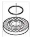 BOSCH GWS 17125 PSB Professional - Grinding/cutting disc - 1