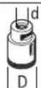 BOSCH GWS 17125 PSB Professional - max. [mm] [mm] [°] - 6