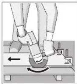 BOSCH GWS 17125 PSB Professional - for gnistor och partiklar somt skivfragment vid skivbrott. - 1