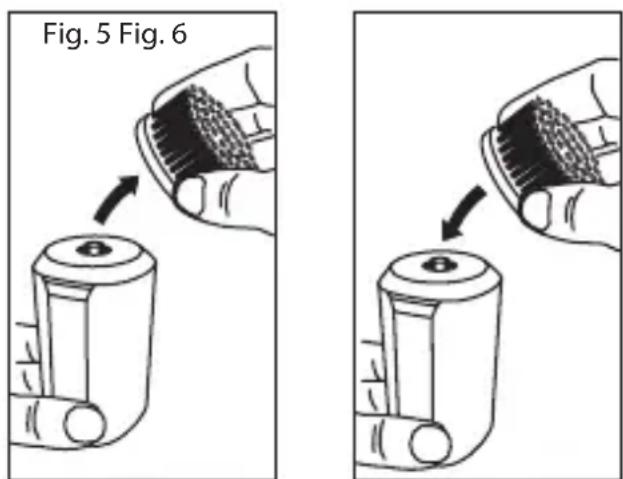 REMINGTON RECHARGE Compact Cleansing - Snímáni hlavy kartáčku: - 1