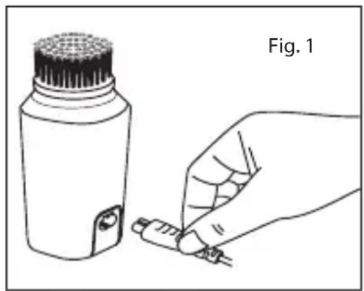 REMINGTON RECHARGE Compact Cleansing - INCÁRCAREA APARATULUI - 1