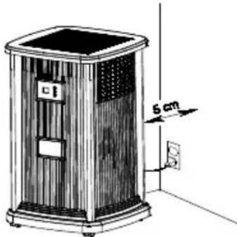 AirCare Pedestal EP9500 - Remarques sur l'emplacement: - 1