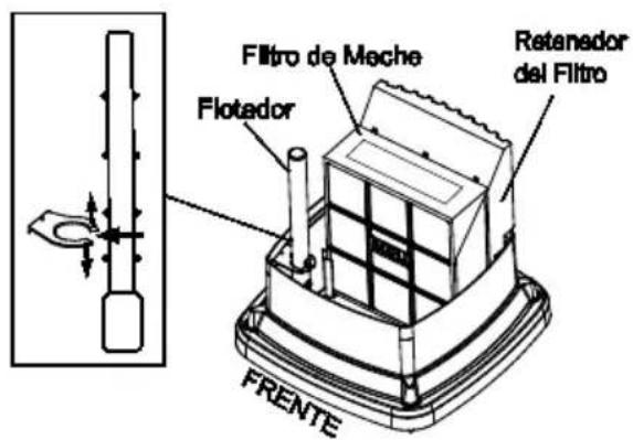AirCare Pedestal EP9500 - MECHA DE EVAPORACIÓN - 1
