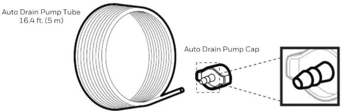 HONEYWELL TP70WK - Continuous Water Drainage – Using the Auto Drain Pump option - 1