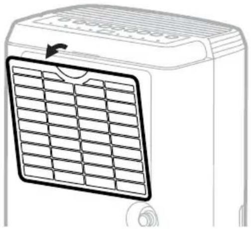 HONEYWELL TP50WK - Mantenimiento del Filtro de Polvo: - 1