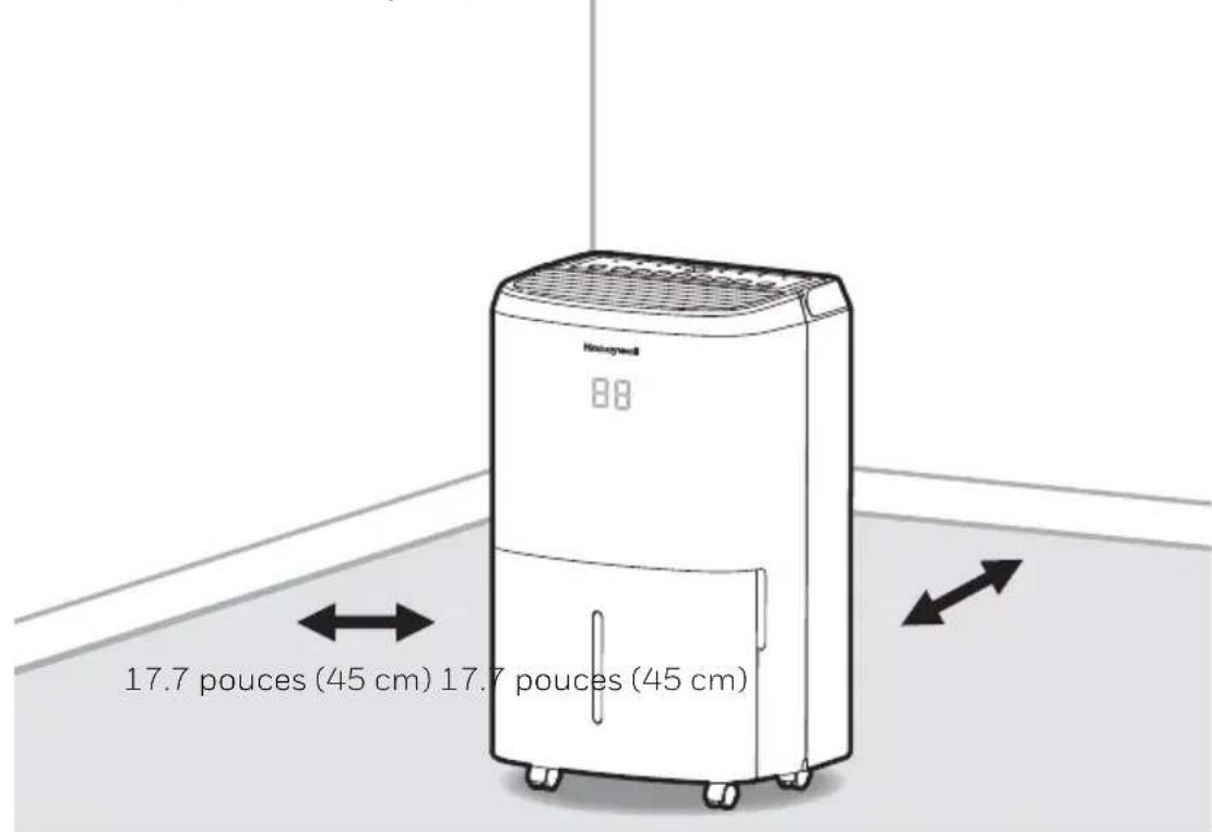 Honeywell 88 17.7 pouces (45 cm) 17.7 pouces (45 cm)