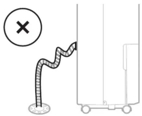 Diagram showing a wavy line with a cross symbol and a vehicle, likely illustrating a safety or maintenance concept.