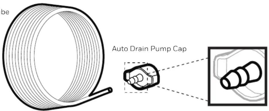 be Auto Drain Pump Cap