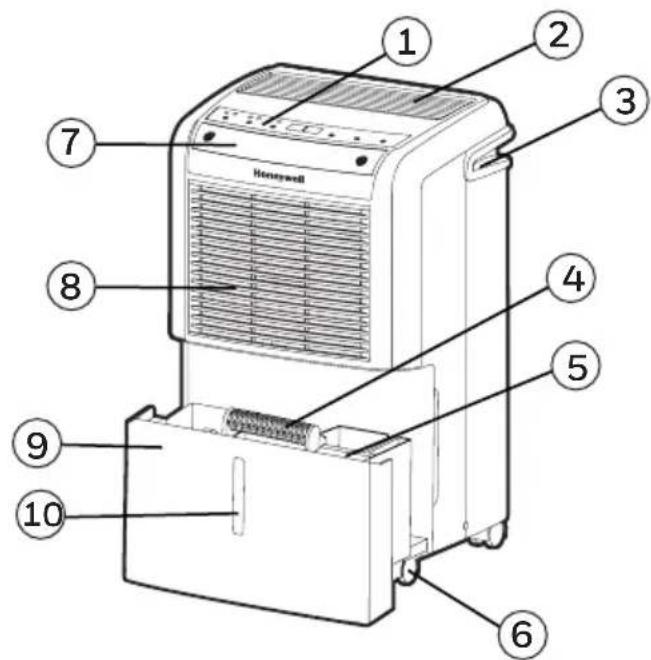 HONEYWELL DH45PWKN - Déballage du déshumidificateur - 2