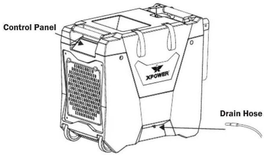 XPower XD85L2 - Drain Hose Installation - 1