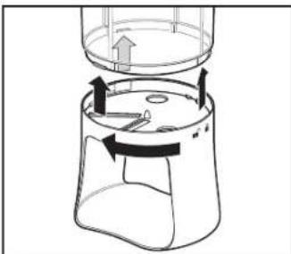 HAMILTON BEACH 59998 - How to Clean and Store the Spiralizer (cont.) - 1