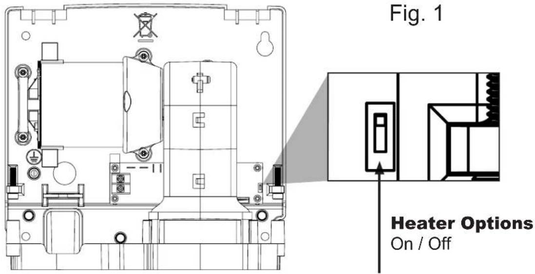 World Dryer SLIMdri - Adjusting Heating Element Controls - 1