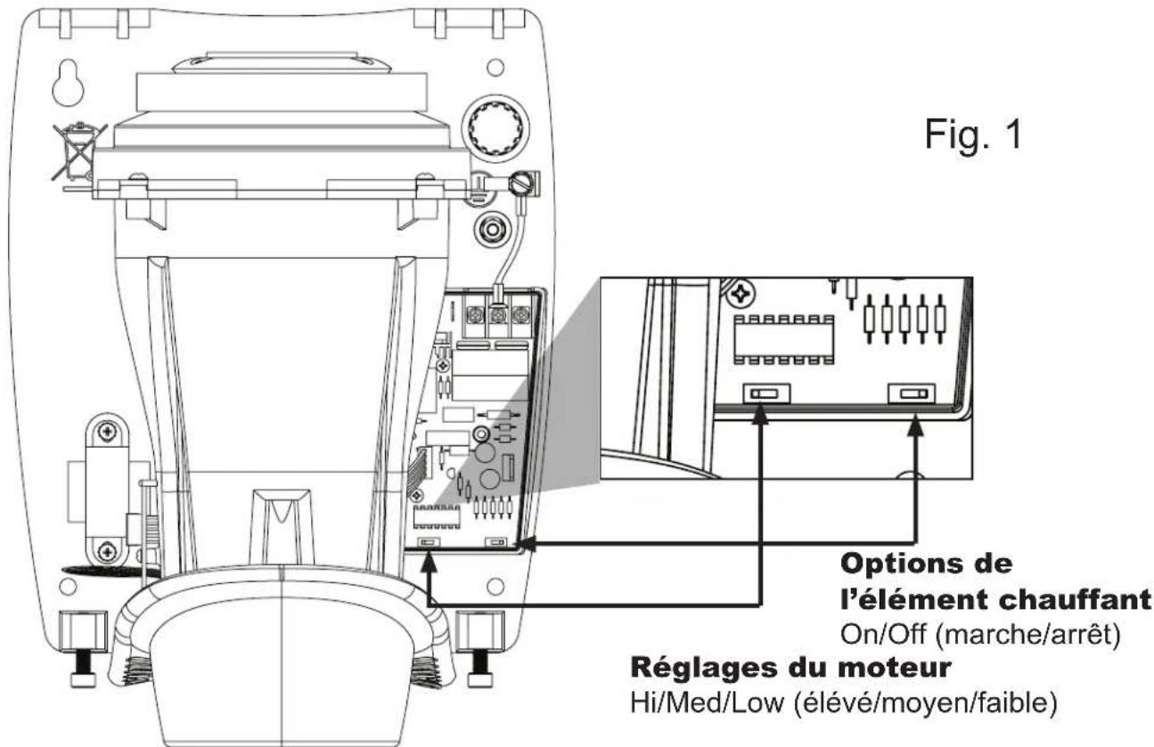 World Dryer SMARTdri Plus - Réglage des commandes du sèche-mains - 1