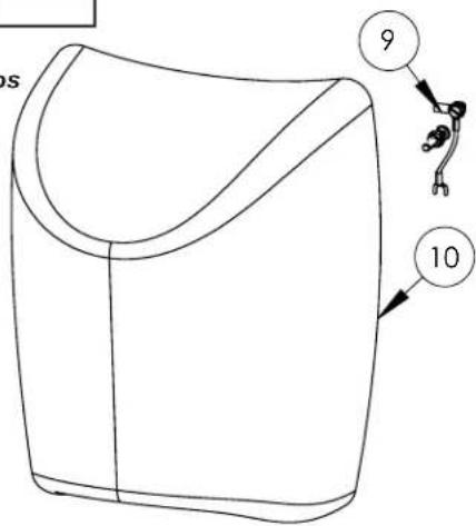 World Dryer SMARTdri Plus - Lista de repuestos del secamanos SMARTdri™ y SMARTdri Plus - 1