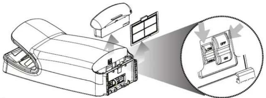 World Dryer VMax - Dryer Controls - 1