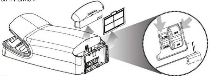 World Dryer VMax - Commandes du sèche-mains - 1