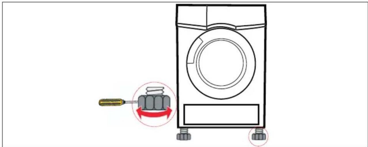 SILVERCREST SWT 8 A1 8 - Setting up the tumble dryer - 2